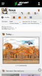 Mobile Screenshot of fexus.deviantart.com