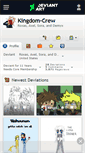 Mobile Screenshot of kingdom-crew.deviantart.com