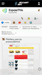 Mobile Screenshot of exposethis.deviantart.com