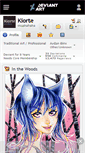 Mobile Screenshot of kiorte.deviantart.com