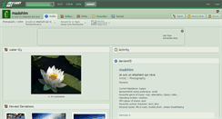 Desktop Screenshot of madohim.deviantart.com