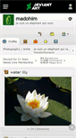 Mobile Screenshot of madohim.deviantart.com