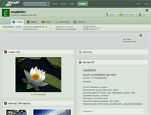 Tablet Screenshot of madohim.deviantart.com