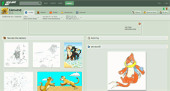 Desktop Screenshot of lionwind.deviantart.com