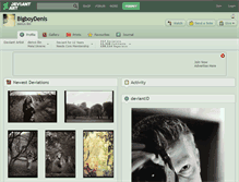 Tablet Screenshot of bigboydenis.deviantart.com