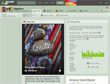 Tablet Screenshot of hippies.deviantart.com