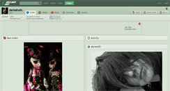 Desktop Screenshot of darkaholic.deviantart.com