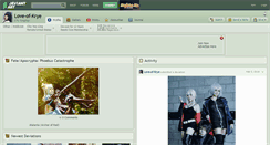 Desktop Screenshot of love-of-krye.deviantart.com
