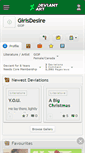 Mobile Screenshot of girlsdesire.deviantart.com