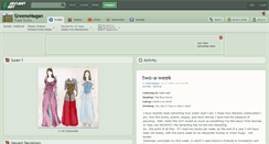 Desktop Screenshot of greenemegan.deviantart.com
