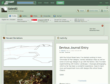 Tablet Screenshot of galen82.deviantart.com