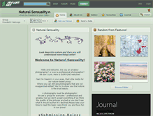 Tablet Screenshot of natural-sensuality.deviantart.com