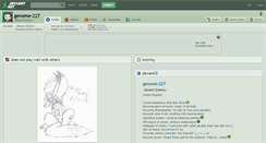 Desktop Screenshot of genome-227.deviantart.com