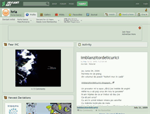 Tablet Screenshot of hria.deviantart.com