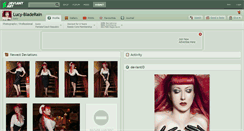 Desktop Screenshot of lucy-bladerain.deviantart.com