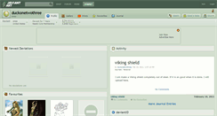 Desktop Screenshot of duckonetwothree.deviantart.com