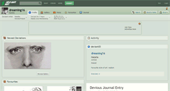 Desktop Screenshot of dreaming16.deviantart.com