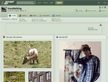 Tablet Screenshot of knuddelking.deviantart.com