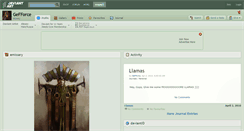 Desktop Screenshot of gefforce.deviantart.com
