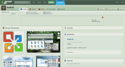 Desktop Screenshot of andruli.deviantart.com