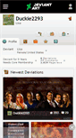 Mobile Screenshot of duckie2293.deviantart.com