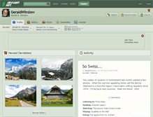 Tablet Screenshot of geraldwinslow.deviantart.com