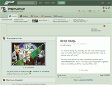 Tablet Screenshot of imagenashyun.deviantart.com