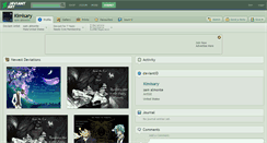 Desktop Screenshot of kimisary.deviantart.com