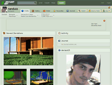 Tablet Screenshot of nanduzz.deviantart.com