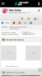 Mobile Screenshot of neo-zoisy.deviantart.com