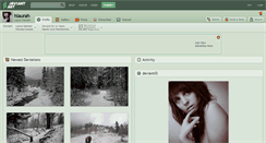 Desktop Screenshot of hlaurah.deviantart.com