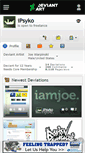 Mobile Screenshot of ipsyko.deviantart.com