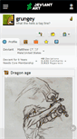 Mobile Screenshot of grungey.deviantart.com