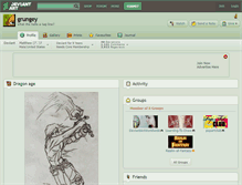 Tablet Screenshot of grungey.deviantart.com