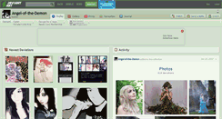 Desktop Screenshot of angel-of-the-demon.deviantart.com