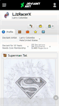 Mobile Screenshot of ljzracerx.deviantart.com
