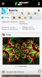 Mobile Screenshot of ibon16.deviantart.com