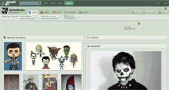 Desktop Screenshot of darksidedoc.deviantart.com