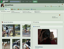 Tablet Screenshot of melodyphoto.deviantart.com