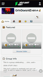 Mobile Screenshot of grindoesnteven.deviantart.com