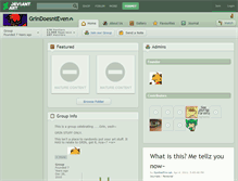 Tablet Screenshot of grindoesnteven.deviantart.com