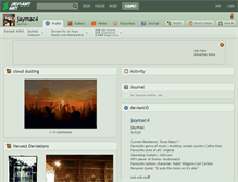 Tablet Screenshot of jaymac4.deviantart.com