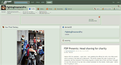 Desktop Screenshot of fightingdreamerspro.deviantart.com