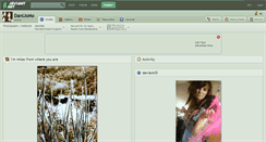 Desktop Screenshot of danijomo.deviantart.com