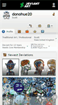 Mobile Screenshot of donohue20.deviantart.com