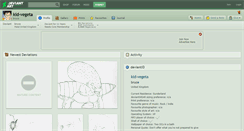 Desktop Screenshot of kid-vegeta.deviantart.com