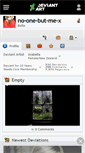 Mobile Screenshot of no-one-but-me-x.deviantart.com