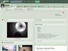 Tablet Screenshot of ketaa.deviantart.com