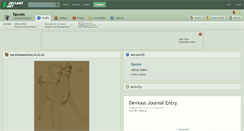 Desktop Screenshot of fawnn.deviantart.com