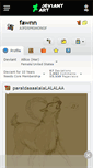 Mobile Screenshot of fawnn.deviantart.com